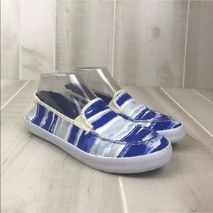 Tommy Bahama Shoes Size 6.5 Blue White